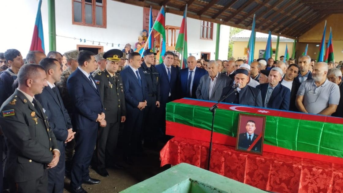 Похоронен шехид Талех Алиев (ФОТО)