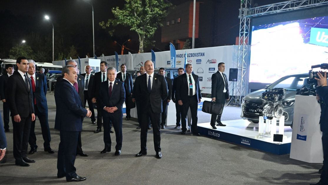 Президент Ильхам Алиев ознакомился с выставкой "ЭКСПО Центральная Азия 2023" в Душанбе (ФОТО/ВИДЕО)