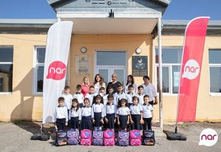 Nar aids schools in Fuzuli and Tartar on “Knowledge Day” (PHOTO)