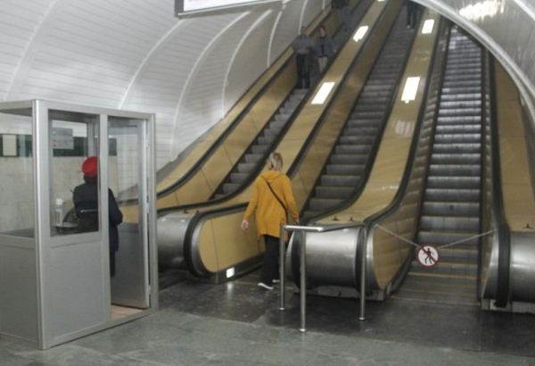После капремонта сдан в эксплуатацию эскалатор одной из станций бакинского метро