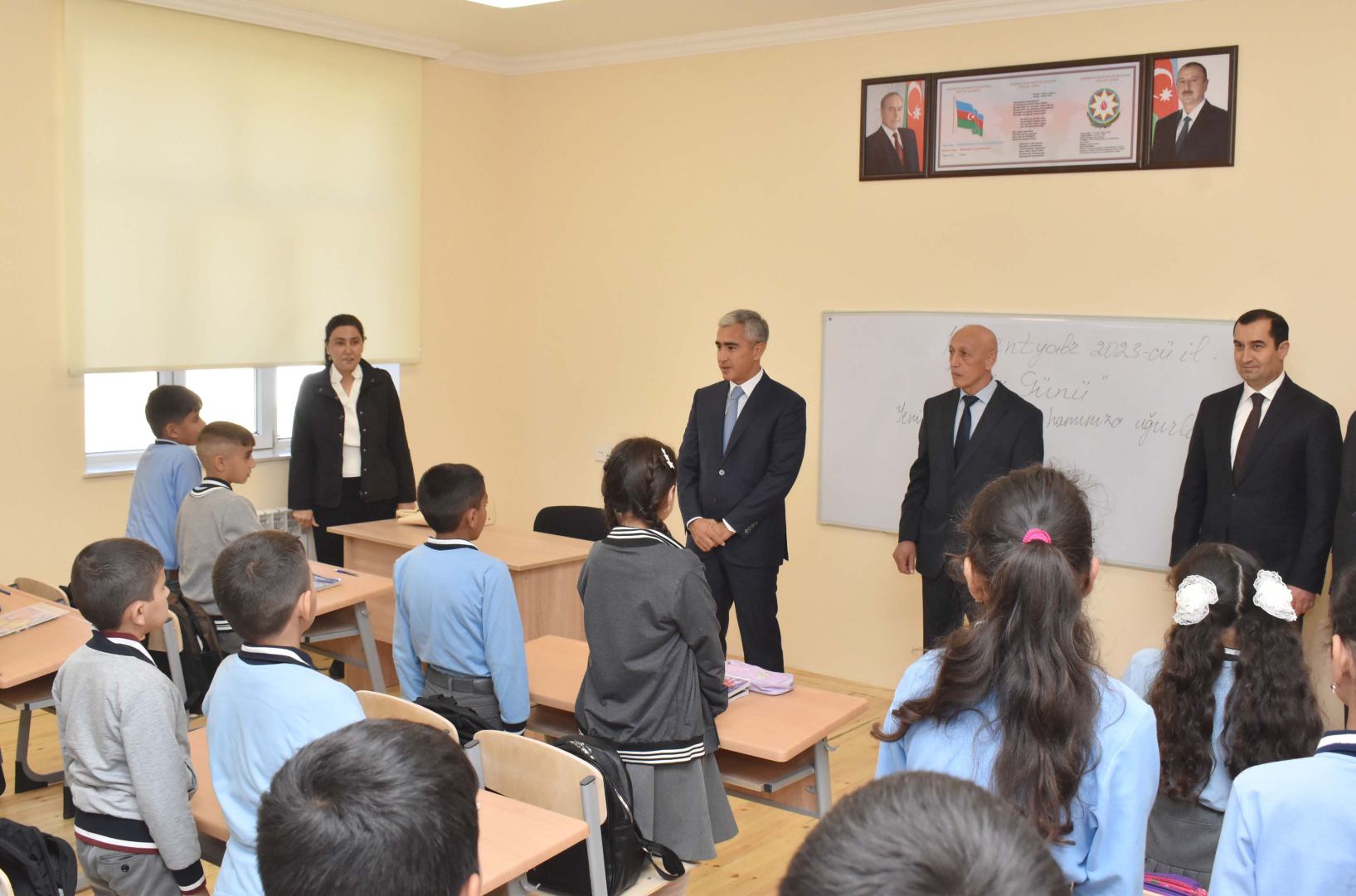 Azerbaijan commissions school built by Heydar Aliyev Foundation in Shamakhi (PHOTO)