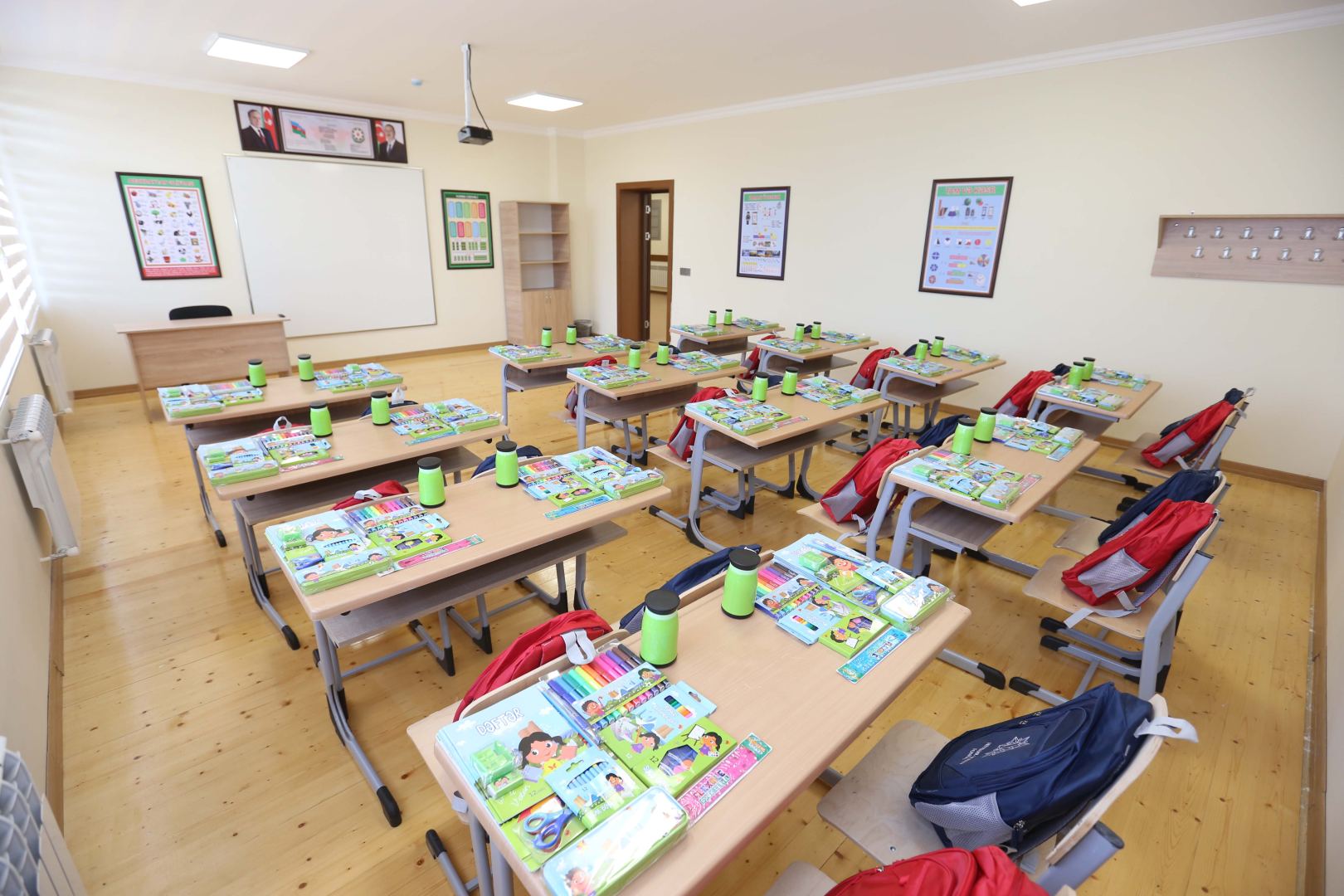 Azerbaijan commissions schools built by Heydar Aliyev Foundation in Goychay, Ismayilli, Gabala (PHOTO)