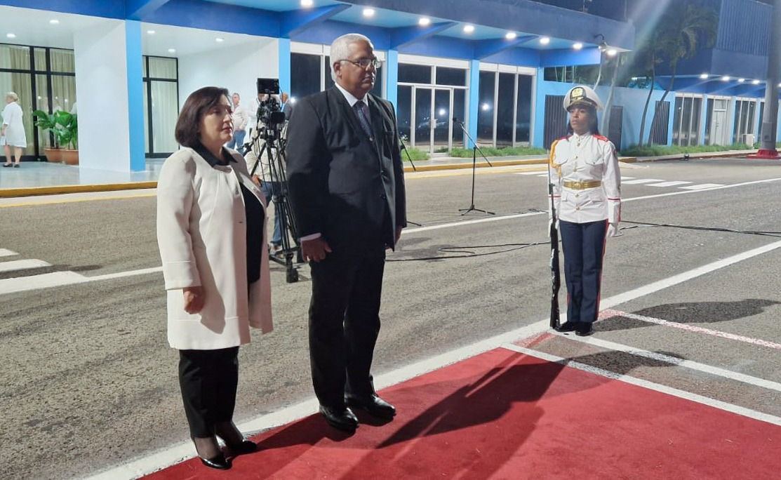 Azerbaijani Parliament speaker visits Cuba to attend international summit (PHOTO)