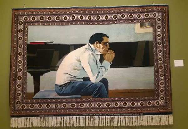 Сотканные портреты азербайджанских композиторов - "Музыка на коврах" в Баку (ФОТО)