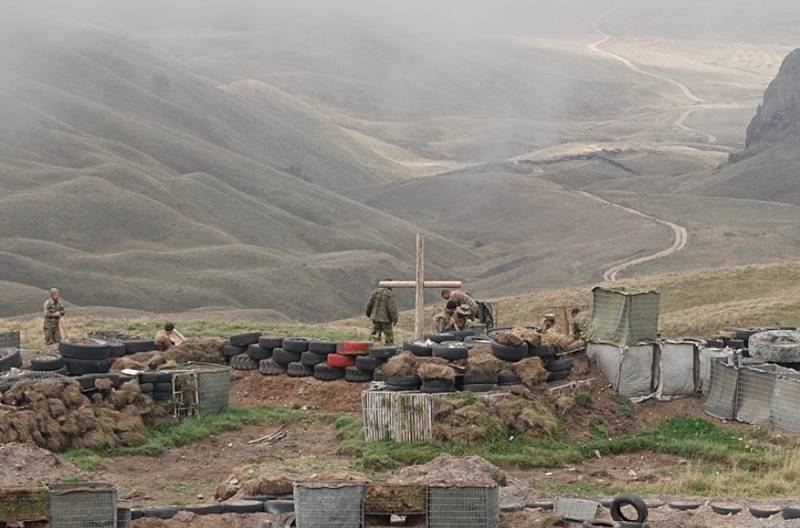 Azerbaijan prevents Armenian separatist troops from digging trenches in Aghdam direction