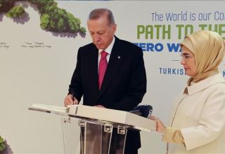 Президент Турции подписал в Нью-Йорке декларацию по проекту «Ноль отходов»