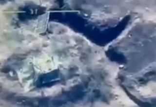 Azerbaijan shares footage of destroying military equipment of Armenian armed formations (VIDEO)