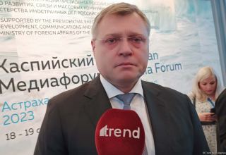 Cargo turnover of Russia's Astrakhan region with Azerbaijan grows fourfold - governor