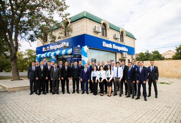 "Bank Respublika" müasir konseptli Şabran filialını istifadəyə verdi (FOTO)