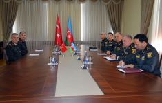 Начальник Генерального штаба азербайджанской армии встретился с турецкой делегацией (ФОТО)