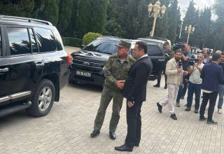 Reps of Karabakh Armenians arrive in Azerbaijan's Yevlakh for reintegration talks (PHOTO/VIDEO)