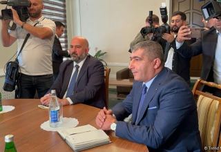Meeting between Azerbaijan, Karabakh Armenians in Yevlakh underway - first footage (PHOTO/VIDEO)
