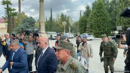 Представители армянских жителей Карабаха прибыли в Евлах (ФОТО/ВИДЕО)