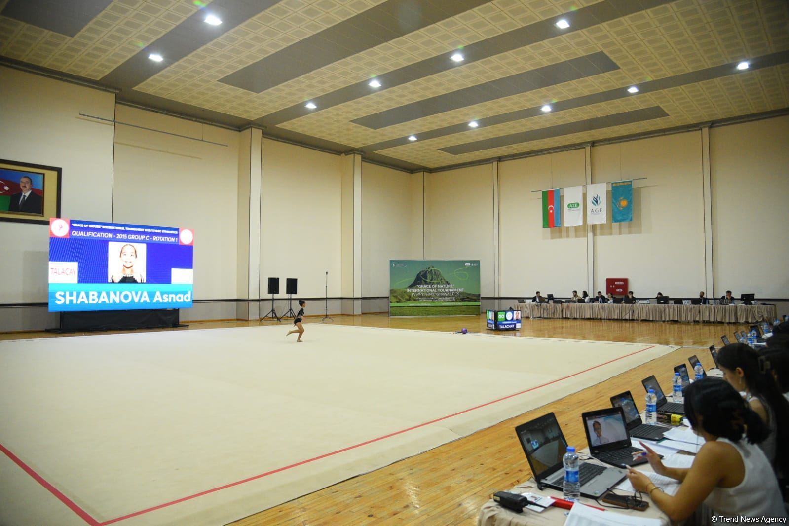 В Нахчыване стартовал Международный турнир по художественной гимнастике "Grace of Nature" (ФОТО)