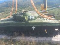 Демонтирован памятник танку на въезде в город Шуша (ФОТО)