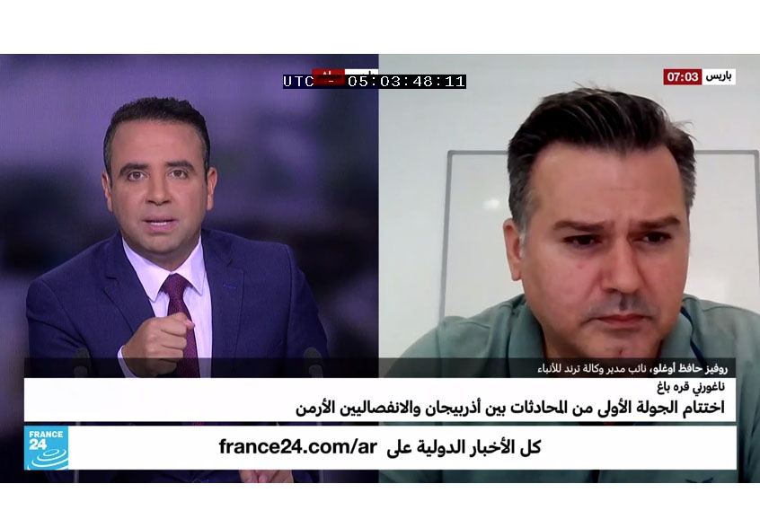 Азербайджан никогда не был равнодушен к судьбе армянского населения в Карабахе - интервью Руфиза Хафизоглу телеканалу ​"France 24" (ВИДЕО)