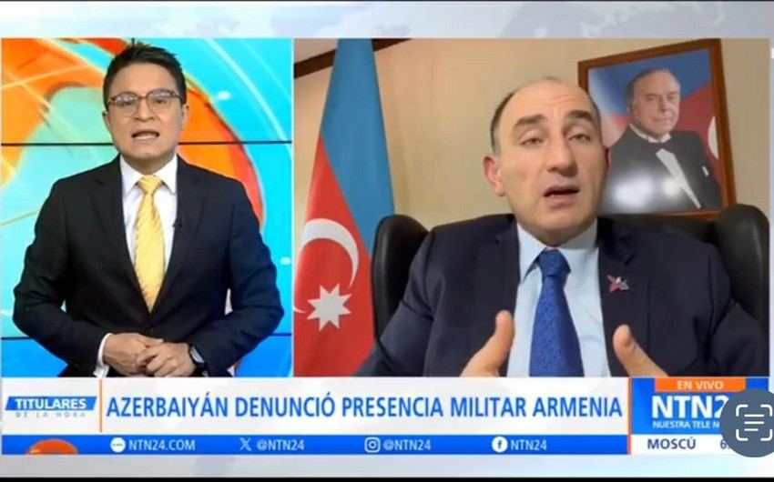 Kolumbiya telekanalı Azərbaycan Ordusunun Qarabağda keçirdiyi antiterror tədbirləri barədə süjet yayımlayıb
