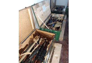 Ammunition found in territory of company illegally operated in Azerbaijan's Kalbajar (PHOTO/VIDEO)