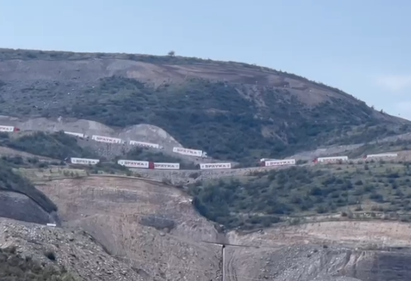 Ermənistan və Fransanın TIR-ları Laçınla sərhəddən geri qaytarıldı (FOTO/VİDEO)