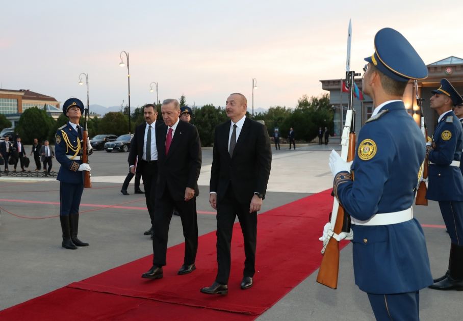 Завершился официальный визит Президента Турции в Азербайджан (ФОТО/ВИДЕО)