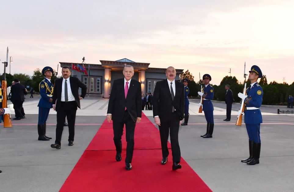 President Recep Tayyip Erdogan concludes his official visit to Azerbaijan (PHOTO/VIDEO)