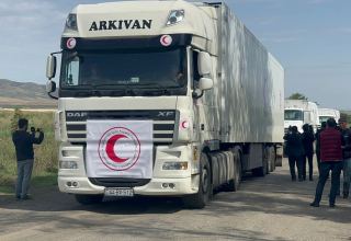 Azerbaijan sends another batch of humanitarian aid to Khankendi from Aghdam (PHOTO/VIDEO)