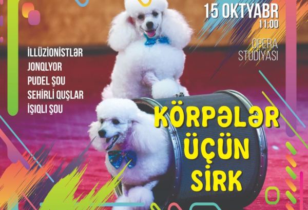 "Цирк для малышей" в Баку – яркое шоу иллюзионистов и жонглеров