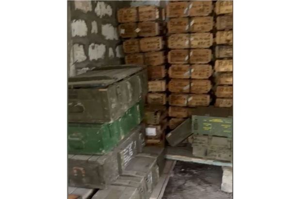 Ammunition warehouses spotted in civilian buildings in Azerbaijan's Karabakh (VIDEO)