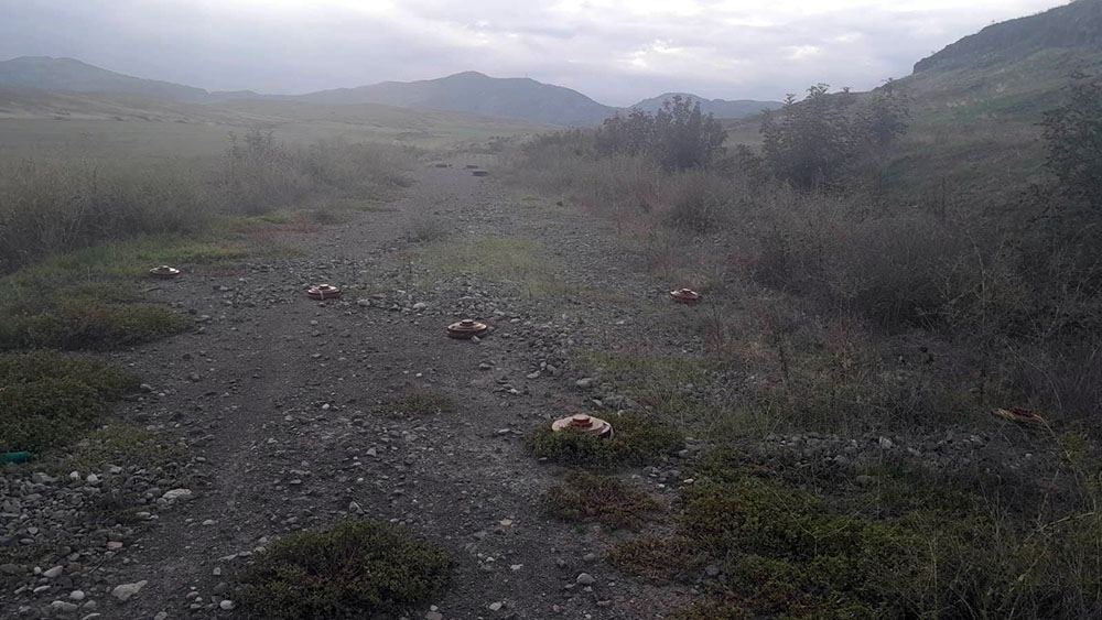 Azerbaijan continues to clean up its lands from mines, booby traps left in Karabakh (VIDEO)