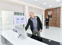President Ilham Aliyev inaugurates Jabrayil Digital Control Center of Azerishig OJSC (PHOTO)