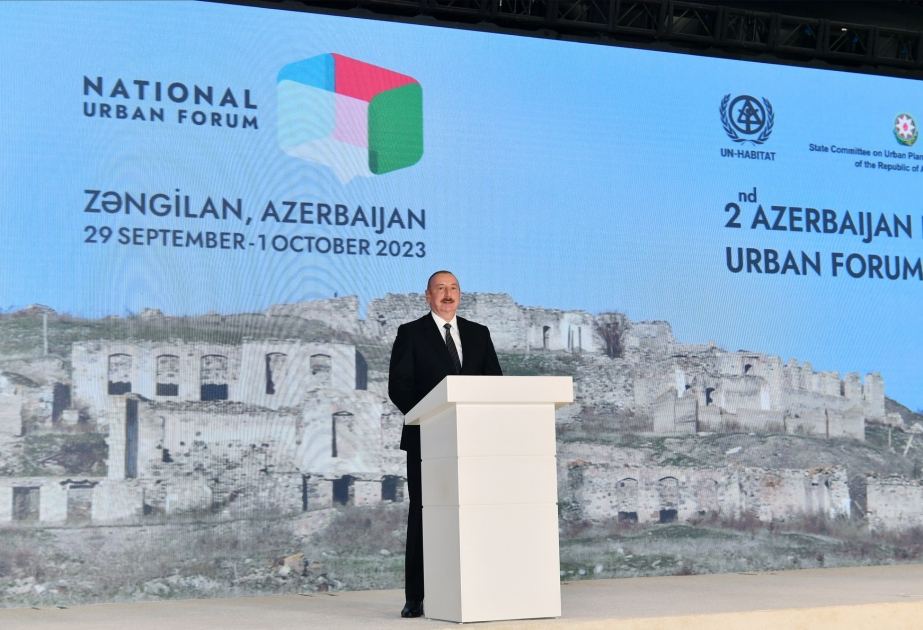 No more separatism on our lands, this is demonstration of our strong political will - President Ilham Aliyev