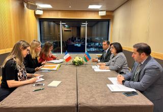 Сахиба Гафарова встретилась с председателем Национальной ассамблеи Франции (ФОТО)