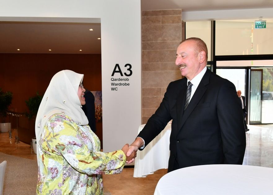 Президент Ильхам Алиев принимает участие в церемонии открытия 2-го Национального градостроительного форума в Зангилане (ФОТО)