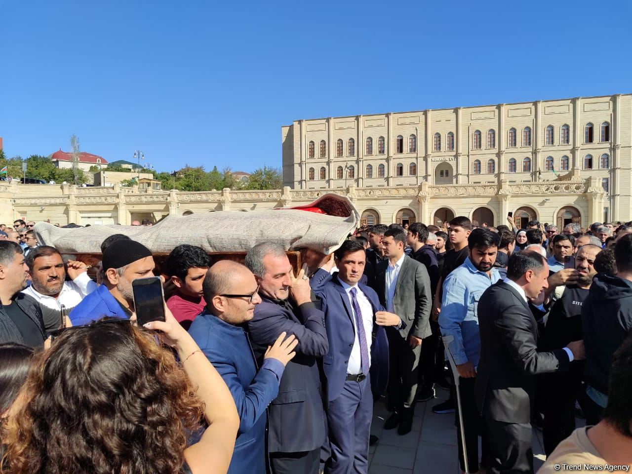 Farewell ceremony to Azerbaijani MP ends (PHOTO/VIDEO)