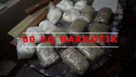 İrandan Azərbaycana 60 kiloqram narkotik vasitə gətirən narkobaronlar tutuldu (FOTO)