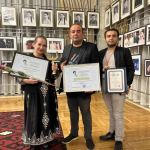 Азербайджанская актриса удостоена награды международного фестиваля в Бишкеке (ФОТО)