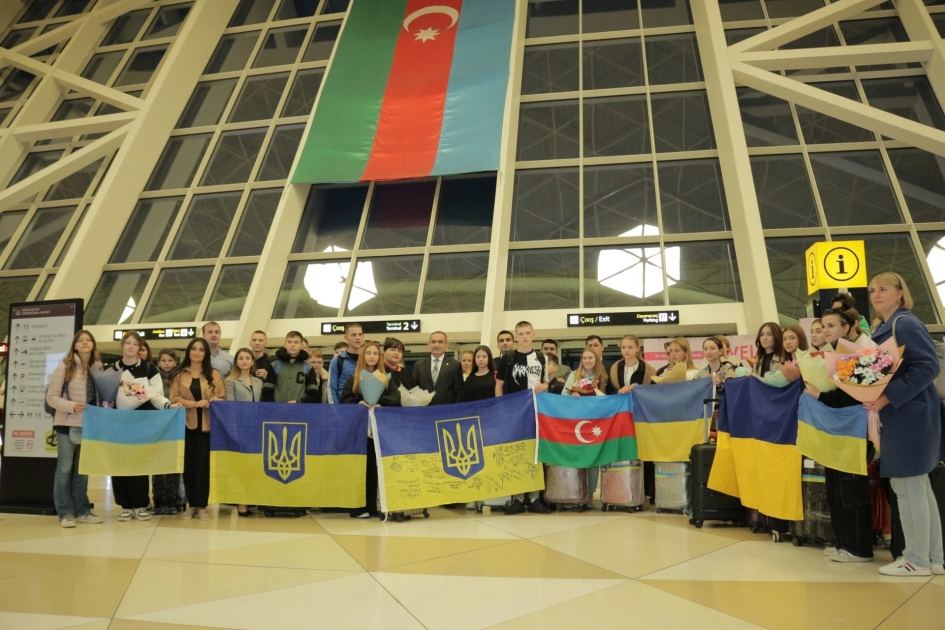 Еще 30 детей из Украины прибыли в Азербайджан в целях реабилитации (ФОТО)
