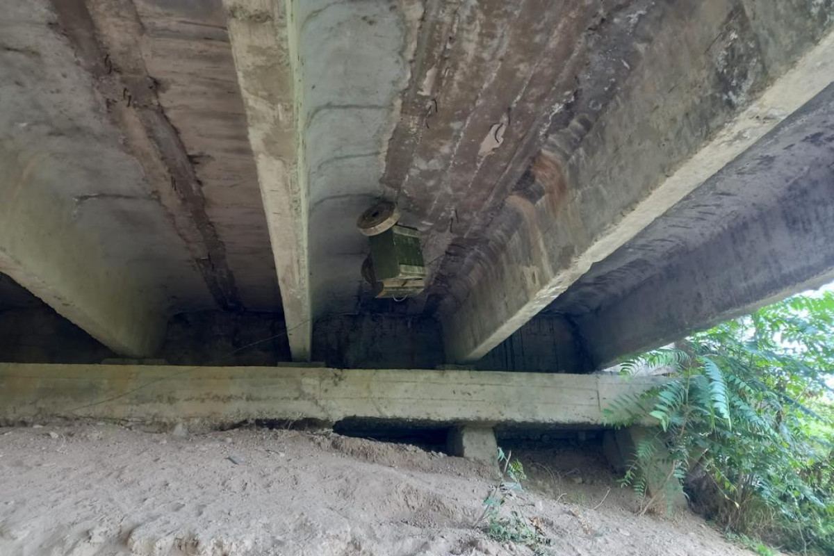 Azerbaijan detects myriad mass-ruinous explosive devices on bridges in Khojavend (PHOTO)