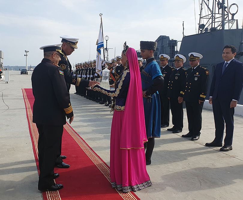 Kazakh warships off to Azerbaijan to join Khazri-2023 exercises (PHOTO)