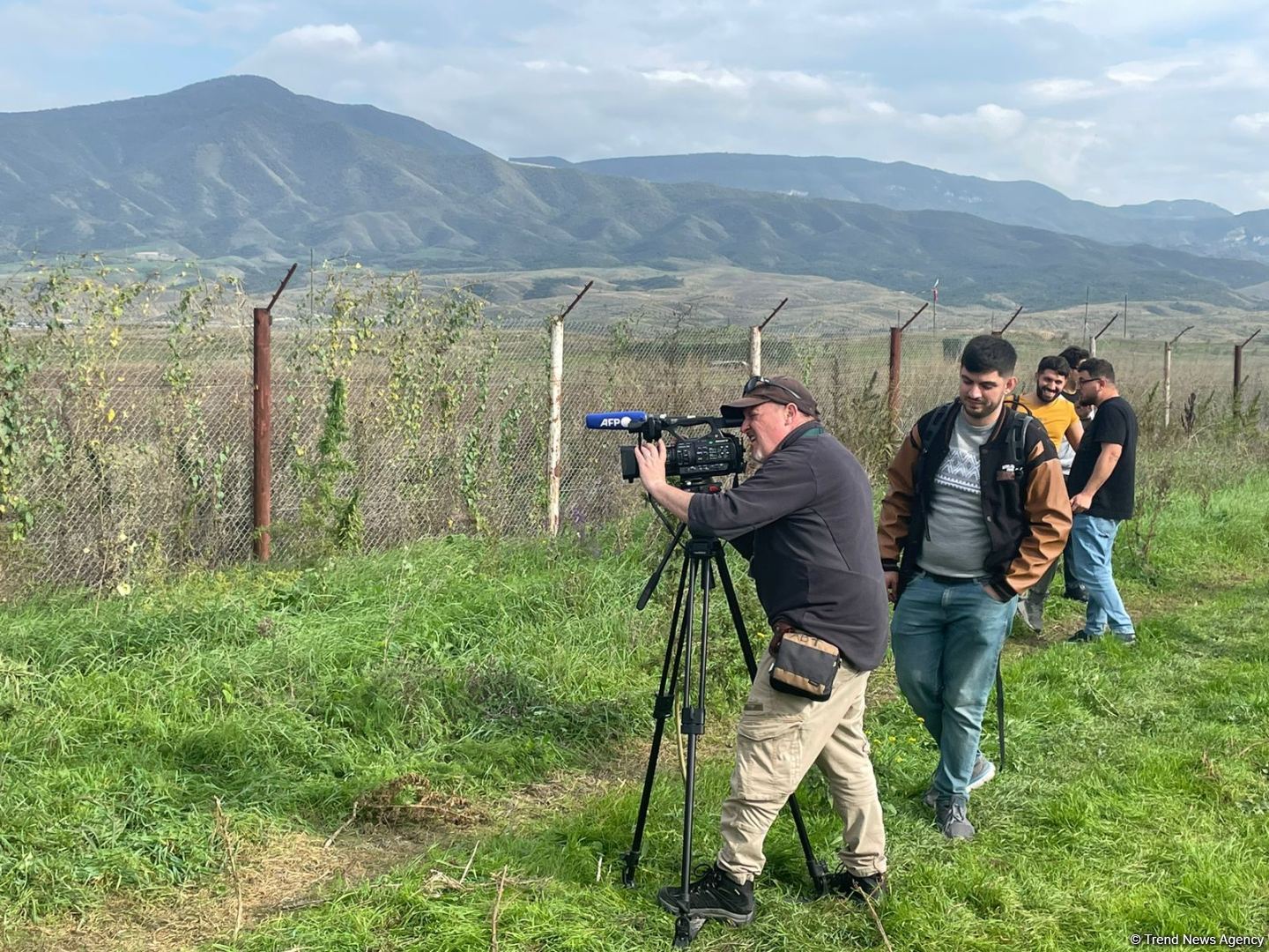 Foreign media reps arrive in drug groves' discovery plots in Azerbaijan's Khojaly (PHOTO)