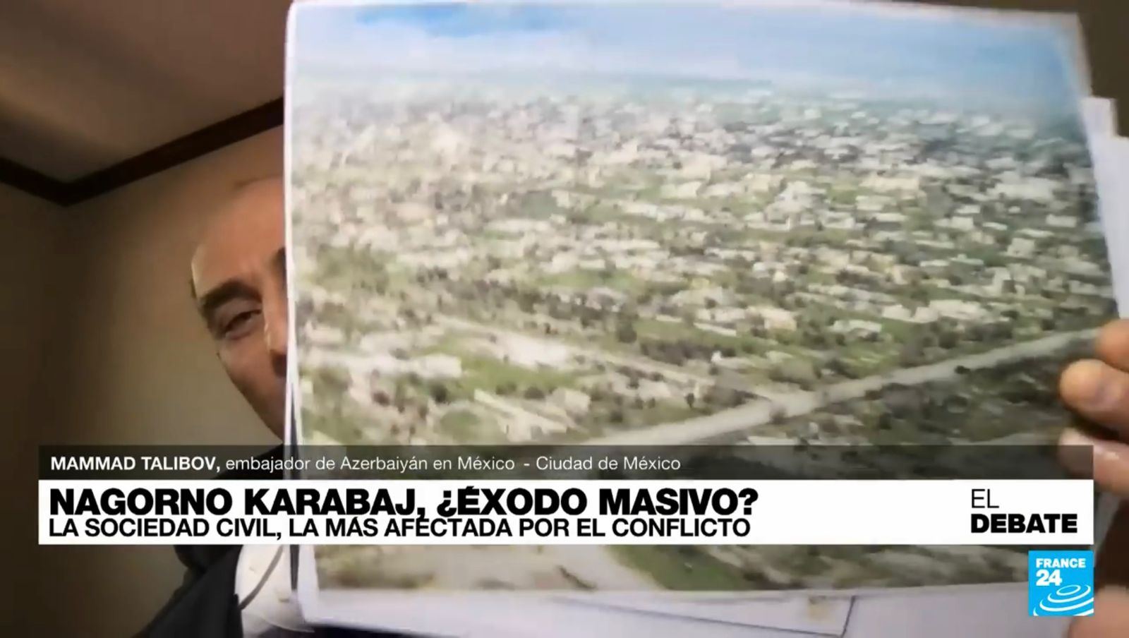 Azərbaycanlı diplomat “France 24” telekanalının efirində Ermənistan tərəfini riyakarlığa son qoyaraq sülh masasına oturmağa çağırıb (FOTO)