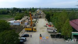 Начато строительство нового моста через Гудиалчай (ФОТО)