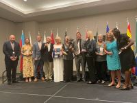 Azərbaycan Üzgüçülük Federasiyasının vitse-prezidenti beynəlxalq mükafat aldı (FOTO/VİDEO)