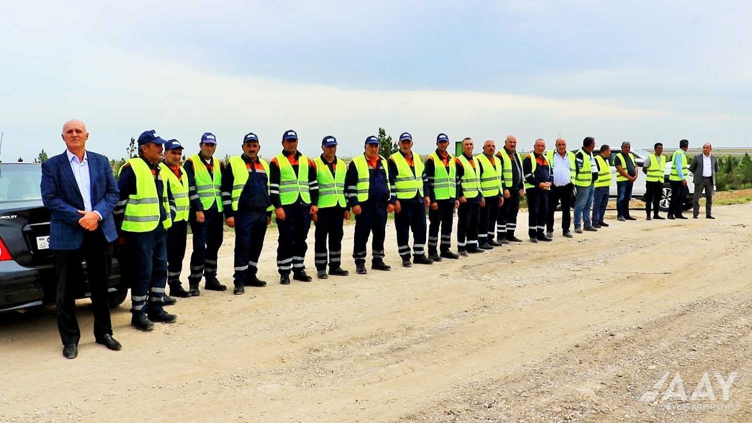 В Азербайджане завершены ремонтно-восстановительные работы на участке трассы Баку-Губа-госграница с РФ (ФОТО)