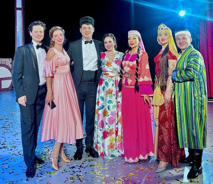 Азербайджанские актеры приняли участие в Фестивале оперетты и мюзикла в Казахстане (ФОТО)