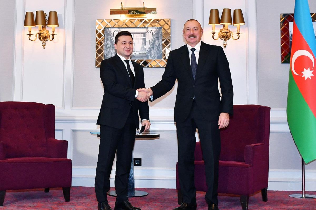 President of Ukraine thanks President Ilham Aliyev