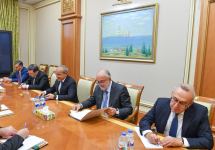 Министр экономики Азербайджана находится с визитом в Туркменистане (ФОТО)