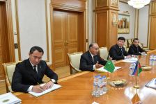 Министр экономики Азербайджана находится с визитом в Туркменистане (ФОТО)