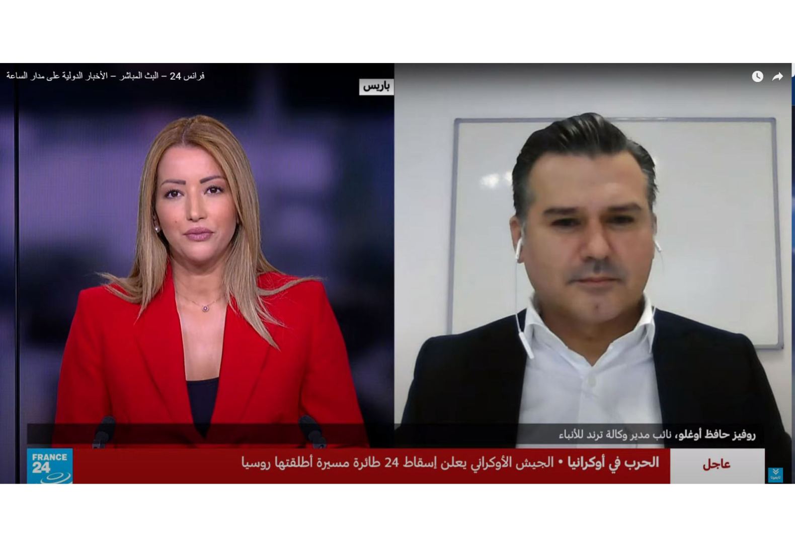 Макрон ведет себя как армянский депутат - Руфиз Хафизоглу в интервью телеканалу France 24 (ВИДЕО)