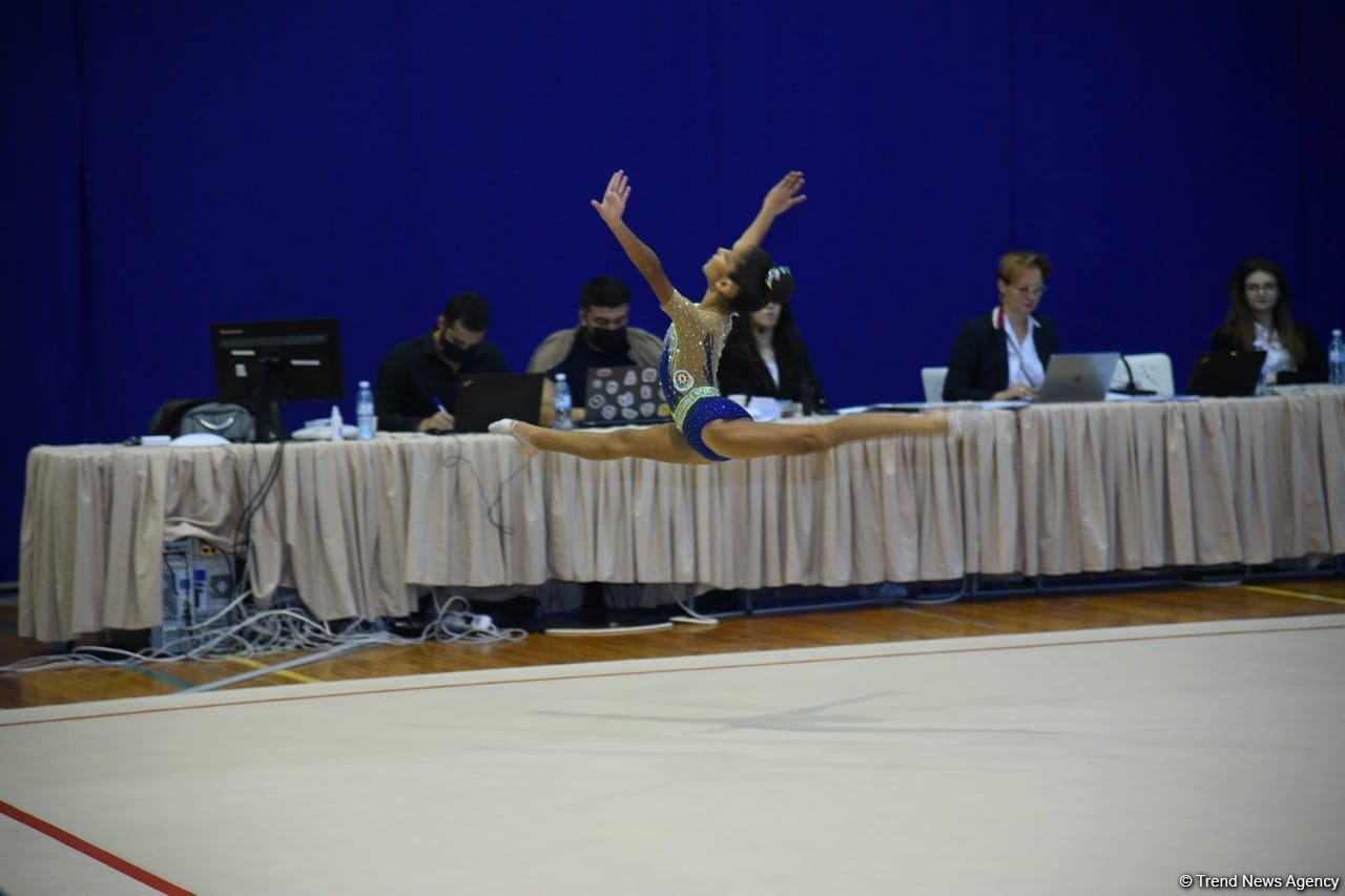 Second day of 28th Baku Rhythmic Gymnastics Championship kicks off (PHOTO)